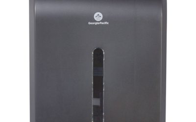 Dispenser For Combi-Fold C-Fold/multifold/bigfold Towels, 12.3 X 6 X 15.5, Black