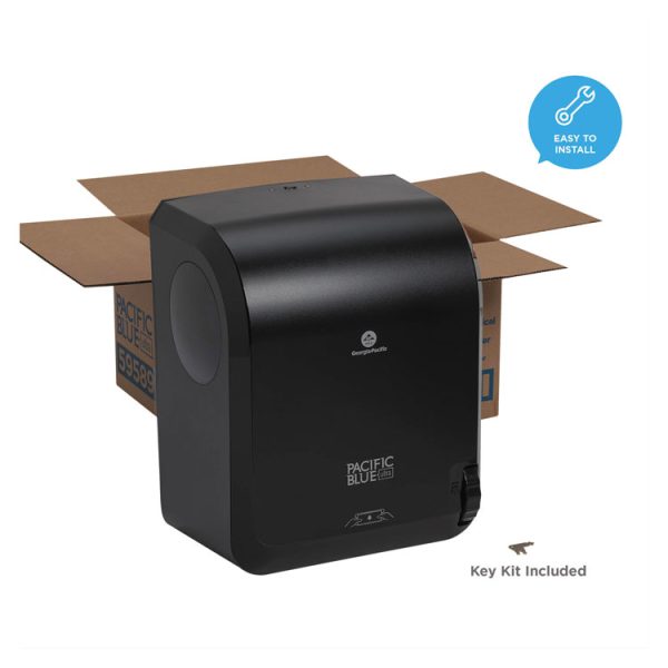 Pacific Blue Ultra Paper Towel Dispenser, Mechanical, 12.9 X 9 X 16.8, Black - Image 4