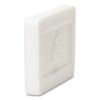 Unwrapped Amenity Bar Soap, Fresh Scent, # 1/2, 1,000/carton - Image 4
