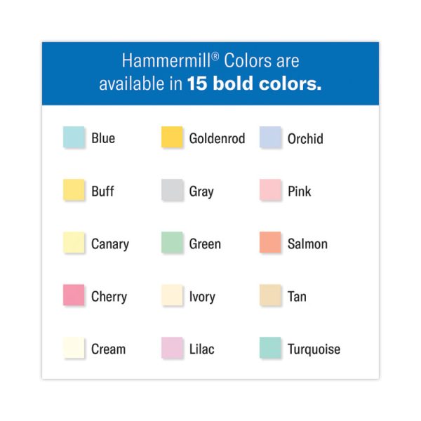 Colors Print Paper, 20 lb Bond Weight, 8.5 x 11, Goldenrod, 500 Sheets/Ream, 10 Reams/Carton - Image 10
