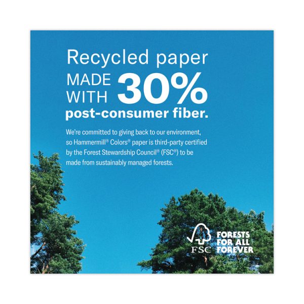 Colors Print Paper, 20 lb Bond Weight, 8.5 x 11, Goldenrod, 500 Sheets/Ream, 10 Reams/Carton - Image 6