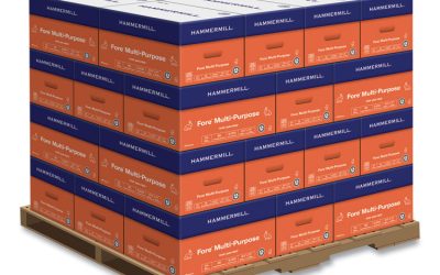 Fore Multipurpose Print Paper, 96 Bright, 24 lb, 8.5 x 11, White, 500 Sheets/Ream, 10 Reams/Carton, 32 Cartons/Pallet