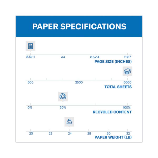 Colors Print Paper, 20 lb Bond Weight, 8.5 x 11, Pink, 500 Sheets/Ream, 10 Reams/Carton - Image 3