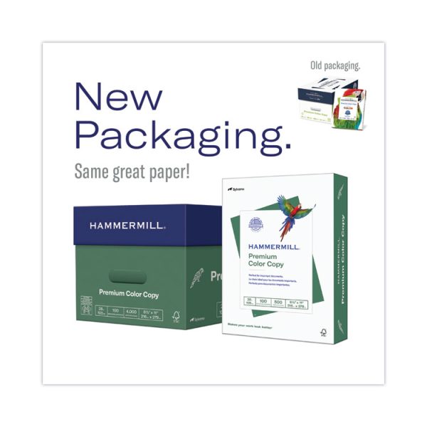 Premium Color Copy Print Paper, 100 Bright, 28 lb Bond Weight, 12 x 18, Photo White, 500/Ream - Image 2