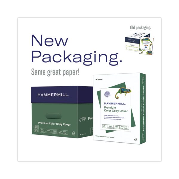 Premium Color Copy Cover, 100 Bright, 100 lb Cover Weight, 8.5 x 11, 250 Sheets/Pack, 6 Packs/Carton - Image 2