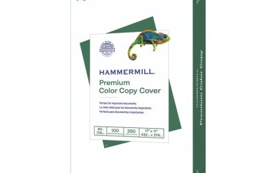 Premium Color Copy Cover, 100 Bright, 80 lb Cover Weight, 17 x 11, 250/Pack