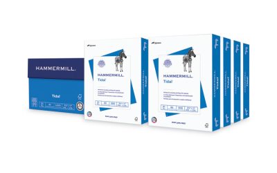 Tidal Print Paper, 92 Bright, 20 lb Bond Weight, 8.5 x 11, White, 500 Sheets/Ream, 8 Reams/Carton