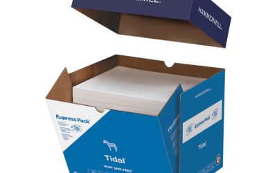 Tidal Print Paper Express Pack, 92 Bright, 20 lb Bond Weight, 8.5 x 11, White, 2,500 Sheets/Carton
