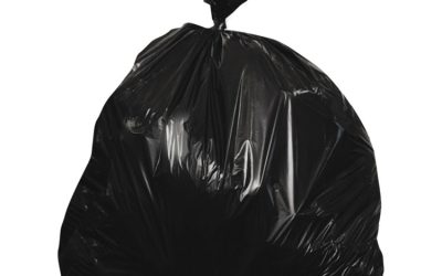 Linear Low-Density Can Liners, 45 Gal, 0.7 Mil, 40″ X 46″, Black, 250/carton