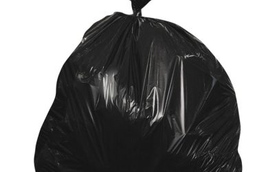 Low-Density Repro Can Liner, 55 Gal, 1.5 Mil, 36″ X 58″, Black, 100/carton