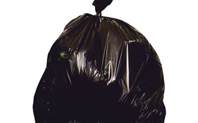 Low-Density Repro Can Liner, 45 Gal, 2 Mil, 40″ X 46″, Black, 100/carton