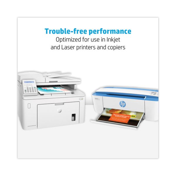 MultiPurpose20 Paper, 96 Bright, 20 lb Bond Weight, 8.5 x 11, White, 500 Sheets/Ream, 3 Reams/Carton - Image 4