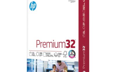 Premium Choice LaserJet Paper, 100 Bright, 32 lb Bond Weight, 8.5 x 11, Ultra White, 500/Ream