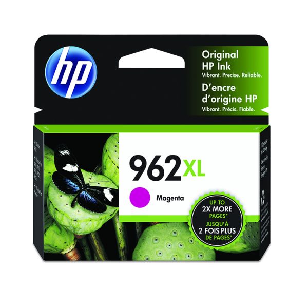 HP 962xl, (3ja01an) High-Yield Magenta Original Ink Cartridge