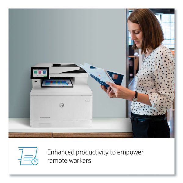Laserjet Enterprise Color Mfp M480f, Copy/fax/print/scan - Image 7