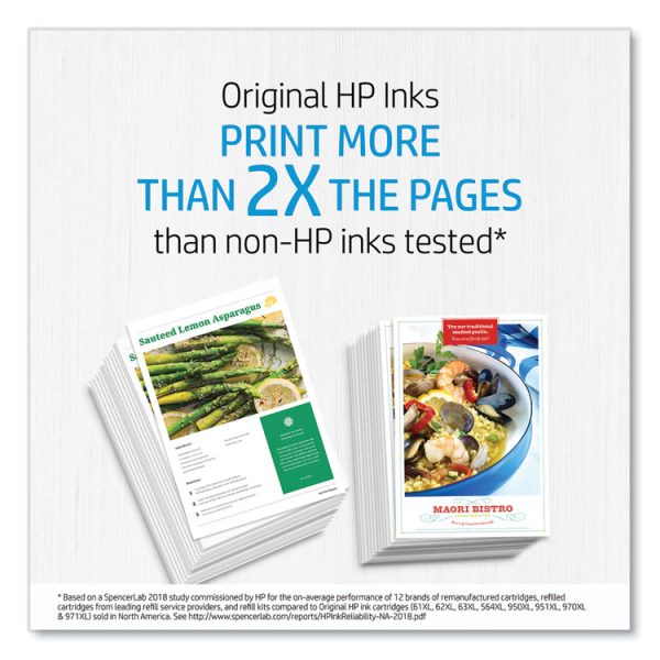 HP 923 (4K0T3LN) Black Original Ink Cartridge - Image 2