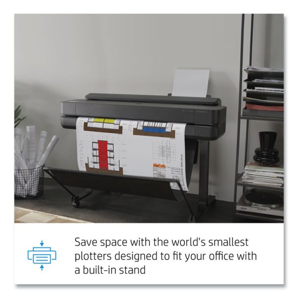 Designjet T630 36" Large-Format Wireless Plotter Printer - Image 4