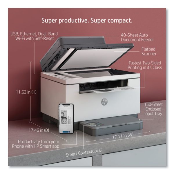 Laserjet Mfp M234sdw Wireless Multifunction Laser Printer, Copy/print/scan - Image 6