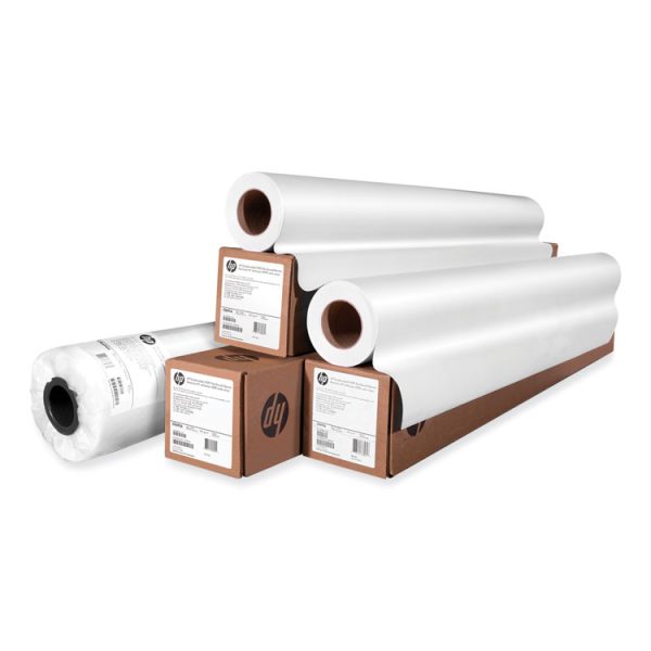 Removable Adhesive Fabric Rolls, 12 Mil, 42" X 100 Ft, Matte, White - Image 3