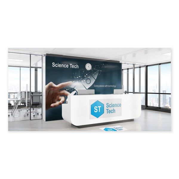 Removable Adhesive Fabric Rolls, 12 Mil, 42" X 100 Ft, Matte, White - Image 4