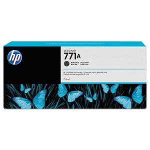 HP 771, (b6y15a) Matte Black Original Ink Cartridge