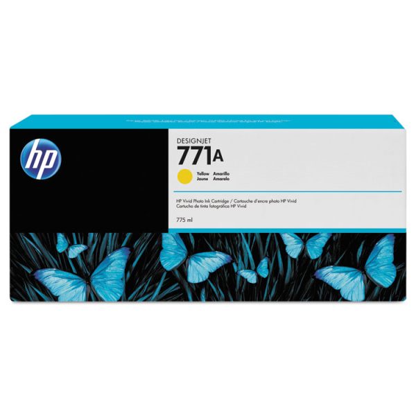 HP 771, (b6y18a) Yellow Original Ink Cartridge