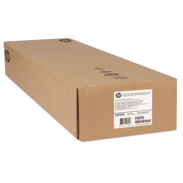 Everyday Adhesive Gloss Polypropylene, 2" Core, 42" X 75 Ft, Glossy White, 2/pack - Image 2