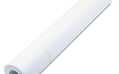 Designjet Large Format Paper For Inkjet Prints, 4.7 Mil, 24″ X 150 Ft, White