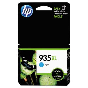 HP 935xl, (c2p24an) High-Yield Cyan Original Ink Cartridge