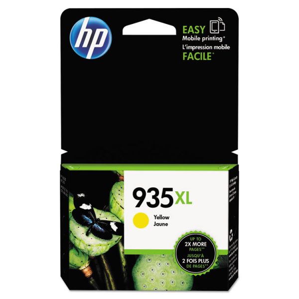 HP 935xl, (c2p26an) High-Yield Yellow Original Ink Cartridge