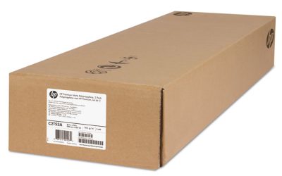 Premium Matte Polypropylene Paper, 2″ Core, 36″ X 75 Ft, Matte White, 2/pack