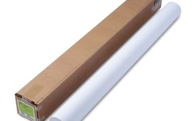 Designjet Inkjet Large Format Paper, 6.6 Mil, 42″ X 100 Ft, Coated White