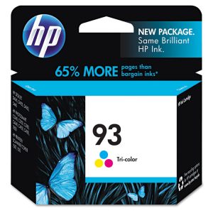 HP 93, (c9361wn) Tri-Color Original Ink Cartridge
