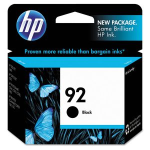 HP 92, (c9362wn) Black Original Ink Cartridge