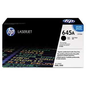 HP 645a, (c9730a) Black Original Laserjet Toner Cartridge