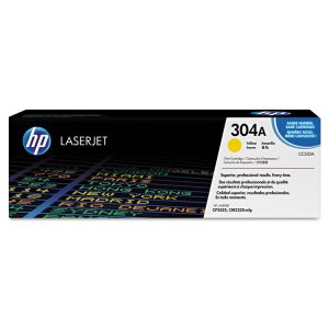 HP 304a, (cc532a) Yellow Original Laserjet Toner Cartridge