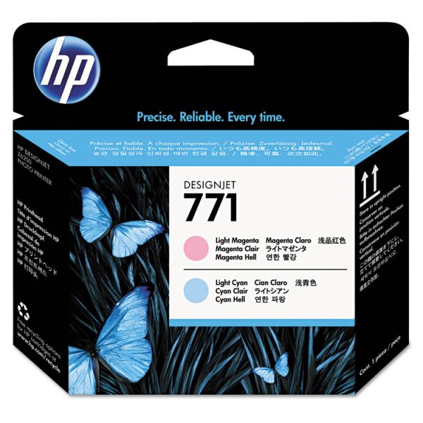 HP 771, (ce019a) Light Cyan/light Magenta Printhead