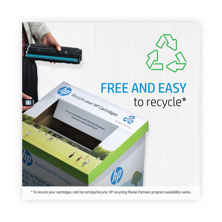 HP 650a, (ce271a) Cyan Original Laserjet Toner Cartridge - Image 4