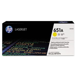 HP 651a, (ce342a) Yellow Original Laserjet Toner Cartridge