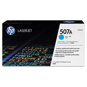 HP 507a, (ce401a) Cyan Original Laserjet Toner Cartridge