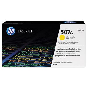 HP 507a, (ce402a) Yellow Original Laserjet Toner Cartridge