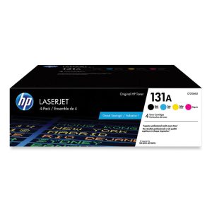 HP 131a, (cf210a-Q) 4-Pack Black/cyan/magenta/yellow Original Laserjet Toner Cartridges