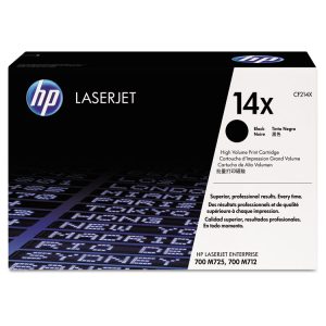 HP 14x, (cf214x) High-Yield Black Original Laserjet Toner Cartridge