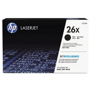 HP 26x, (cf226x) High-Yield Black Original Laserjet Toner Cartridge