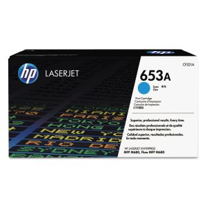 HP 653a, (cf321a) Cyan Original Laserjet Toner Cartridge
