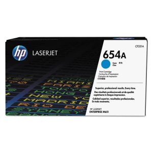 HP 654a, (cf331a) Cyan Original Laserjet Toner Cartridge