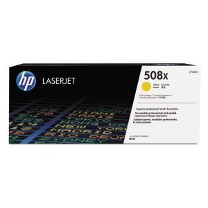 HP 508x, (cf362x) High-Yield Yellow Original Laserjet Toner Cartridge