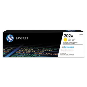 HP 202a, (cf502a) Yellow Original Laserjet Toner Cartridge