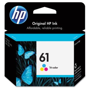 HP 61, (ch562wn) Tri-Color Original Ink Cartridge