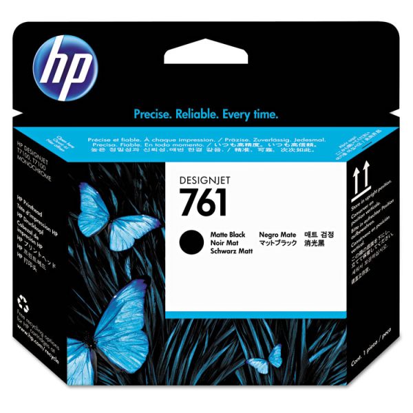HP 761, (ch648a) Matte Black Printhead